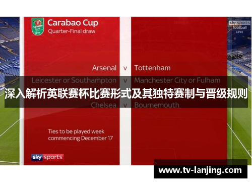 深入解析英联赛杯比赛形式及其独特赛制与晋级规则